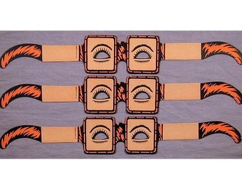 Original 1930s Goofy Cardboard EYEGLASS Masks