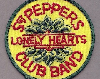 Orig 1968 YELLOW SUBMARINE Sgt Pepper Embroidered Patch