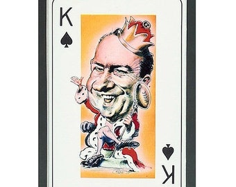 1971 Richard Nixon Era POLITICARDS Deck Playing Cards - Political