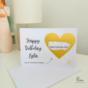 Carte à gratter surprise des Fêtes | Disney New York Rome| à gratter et à révéler | carte à gratter personnalisée | Révéler les rayures | Carte d'anniversaire