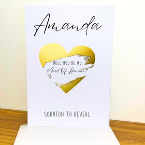 Gratta e vinci / Damigella d'onore personalizzata Damigella d'onore, damigella d'onore, biglietto d'auguri per damigelle d'onore, sorpresa per damigelle d'onore / vuoi essere la mia damigella d'onore /