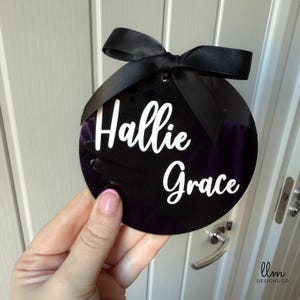 Baby Name Sign | Acrylic Baby Sign | Name Birth Announcement | Acrylic Personalised Baby Name Announcement Sign| Baby Plaques Coming Soon |