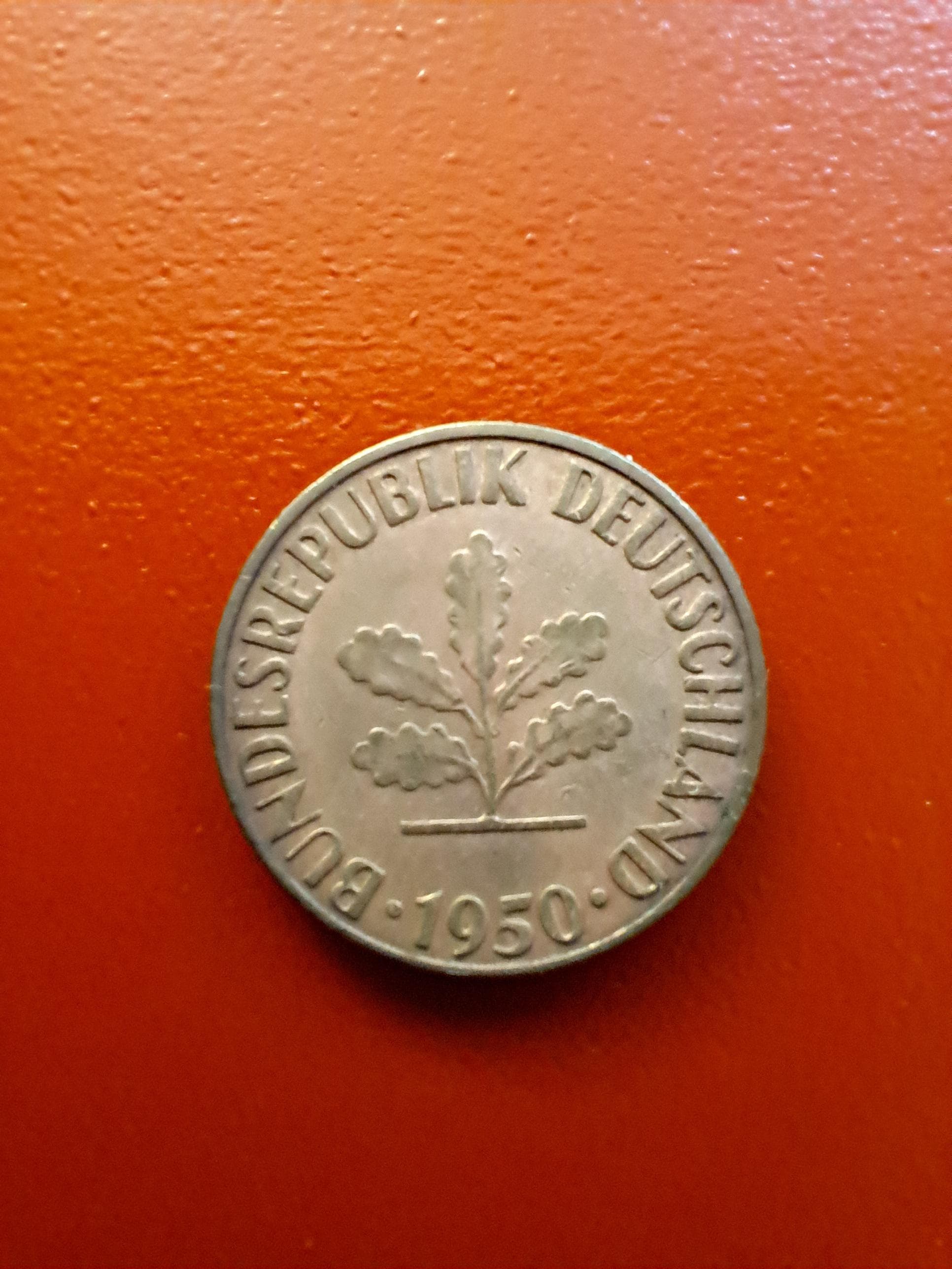 5 pfennig 1950 - Etsy 日本