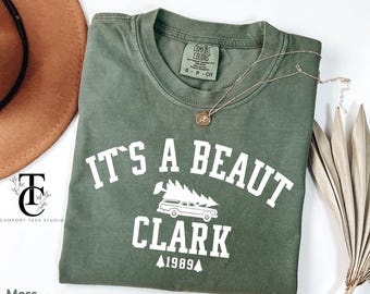 It's a Beaut Clark Comfort Colors® Shirt, Griswold Christmas Tee Shirt, Funny Christmas Shirt, Christmas Vacation Tee Shirt Cute Xmas Gift