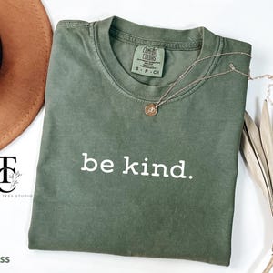 Comfort Colors® Be Kind Teacher T-Shirt, Teacher Appreciation Gift, Back To School Kindness Shirts, Kindergarten Teacher Kindness Week Shirt