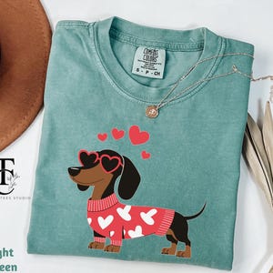 Comfort Colors Valentine Dog Shirt, Dog Lover Mom Shirt, Funny Dog Mom T-Shirt, Dog Lover Gifts For Girls Shirt, Valentine Gifts For Womens