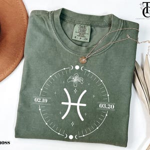 Comfort Colors® Pisces Minimalist Shirt, Pisces Big Energy Shirt, Birthday Gifts For Pisces, Pisces Zodiac Shirt, Astrology Horoscope Shirts