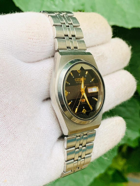 Citizen Automatic GN-4-S Day / Date Stainless Steel Water Resist