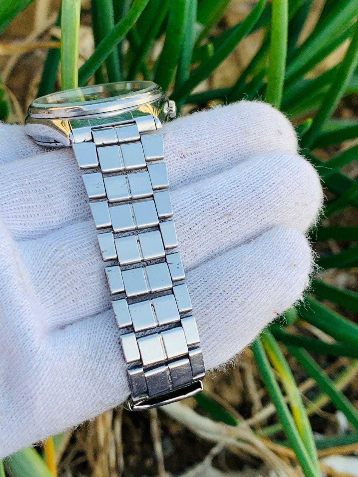 Seiko 5automatic 6309-8020 17 Jewels Day / Date Stainless Steel