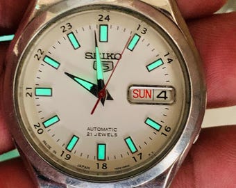 SEIKO セイコー5　7S26-03E0　自動巻き　21石　メンズ腕時計 Vintage Seiko 5 Automatic 7S26-03E0 Japan Men's Watch | eBay