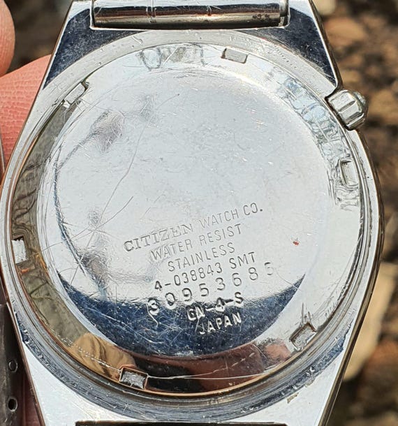 Citizen Automatic4-038843 SMT 21 Jewels Day / Date Stainless