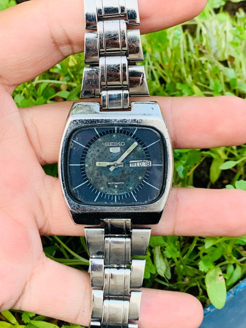 Seiko 5 Automatic 6309-601A Day / Date Stainless Steel Water