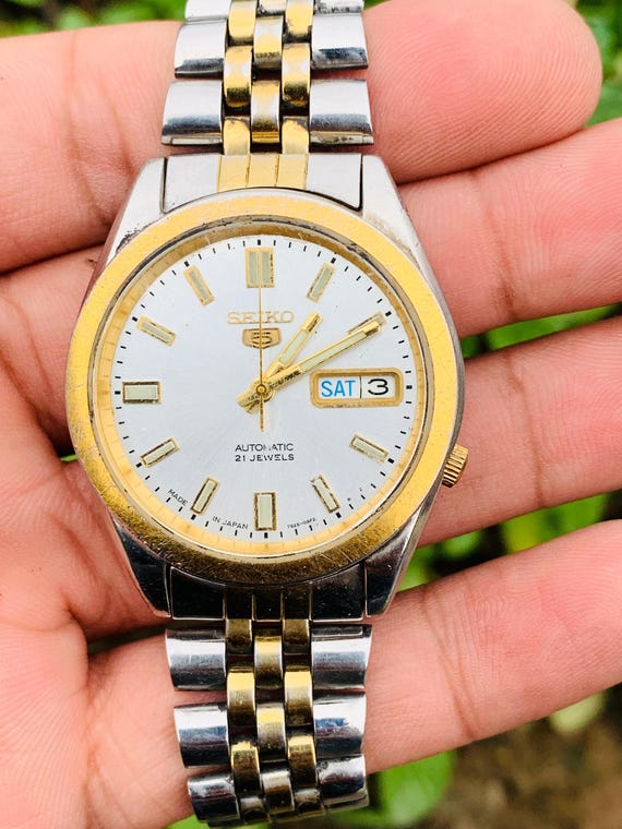 SEIKO セイコー 21 Jewels 型番 7S26-00D0 Seiko 7s26 00d0 automatic - Gem