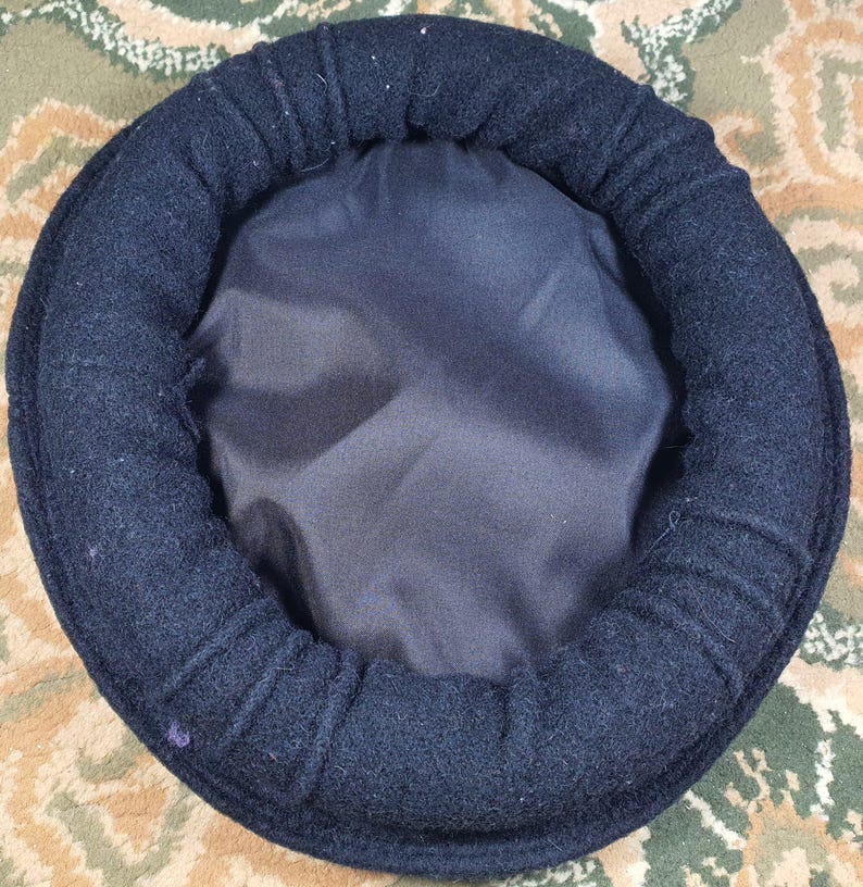 Afghan Topi Chitrali Pakol 100% Wool Black Color Cap Pakol Peshawari ...