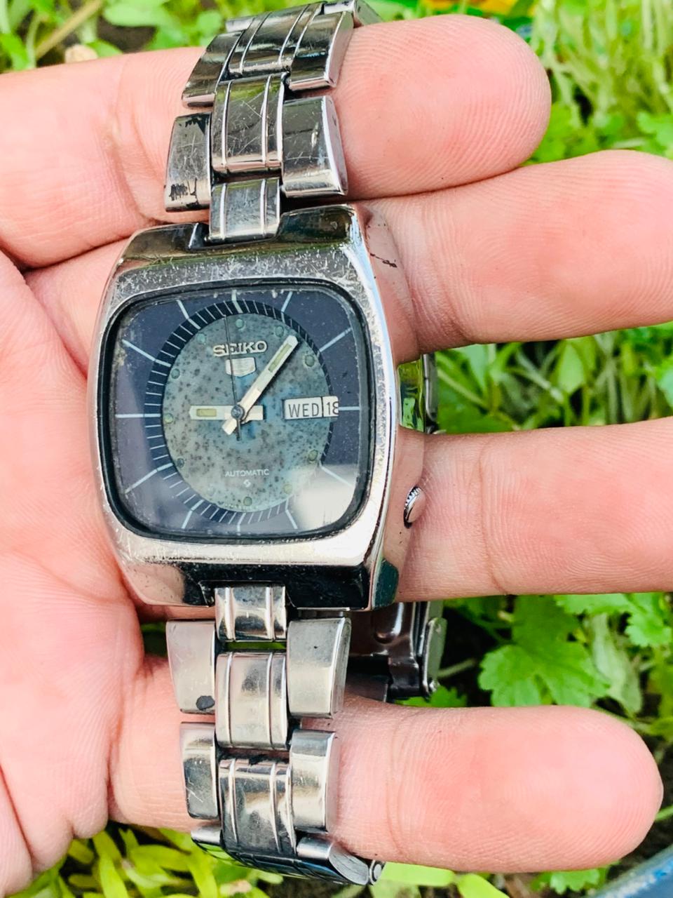 Seiko 5 Automatic 6309-601A Day / Date Stainless Steel Water