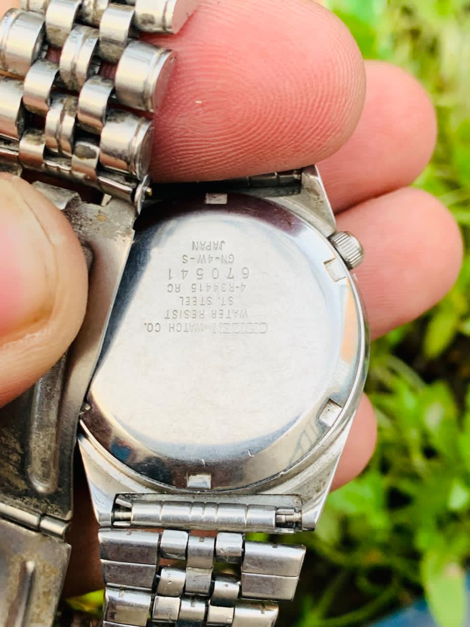 CITIZEN　SEIKO レトロアンティーク腕時計　シリアルナンバーつき Using the Seiko Serial Number to age your Vintage Seiko Watch