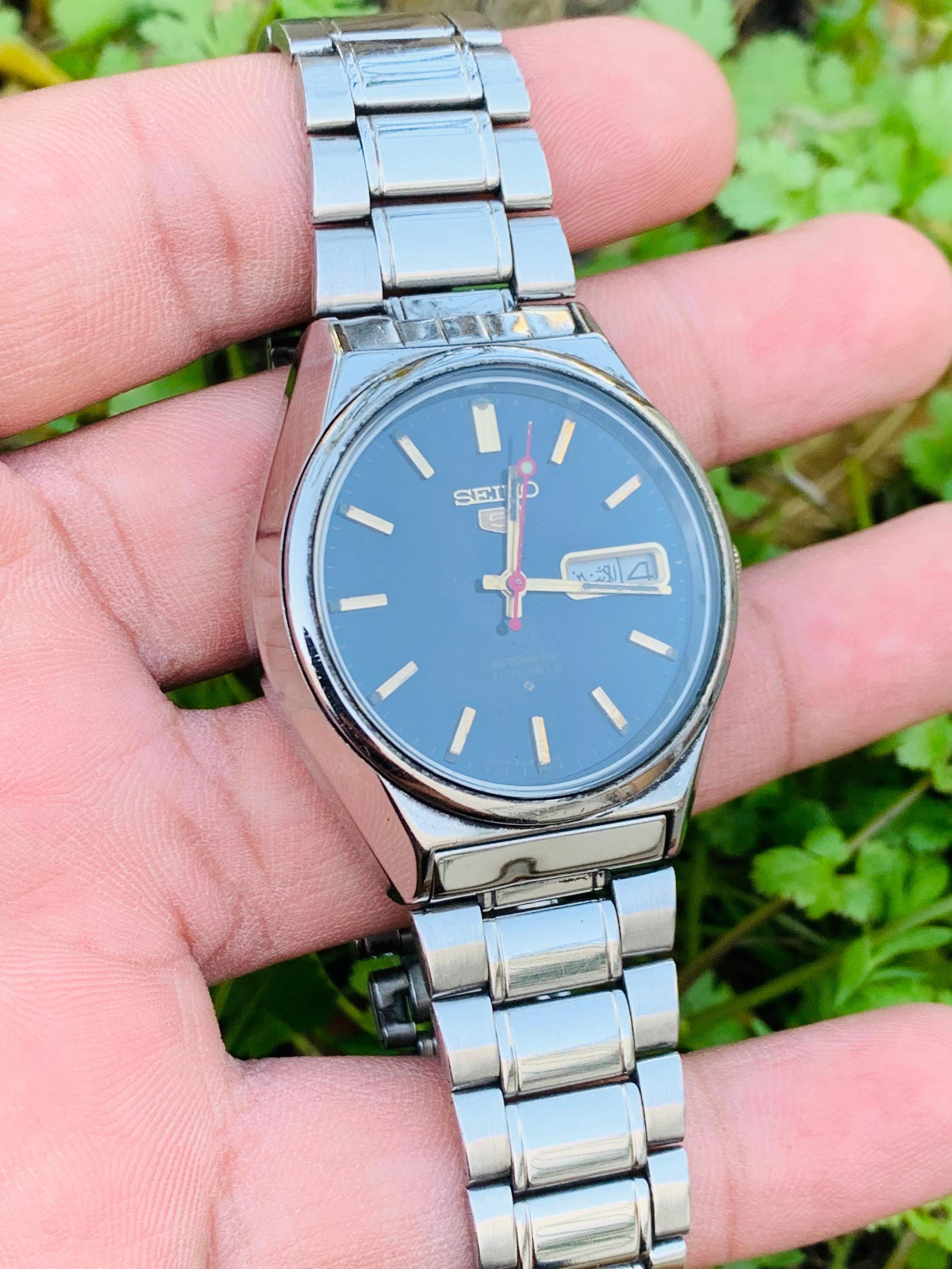 Seiko 5automatic 6319-8120 21 Jewels Day / Date Stainless Steel