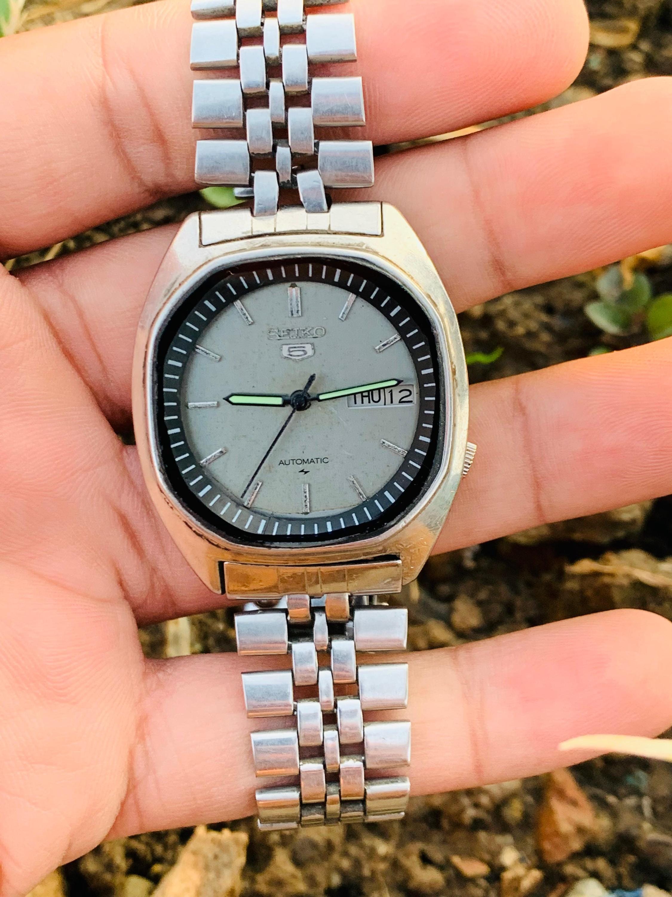 Seiko 5 Automatic 7009-5210 Day / Date Stainless Steel Water