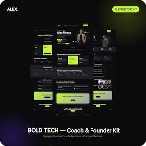 BOLD TECH — Coach & Founder Website Kit