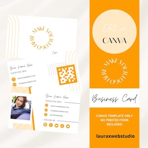 Catering-Visitenkarte – Canva-Vorlage