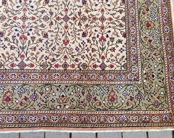 Großer Floral Kayseri Teppich aus der Türkei (195 x 285 cm)