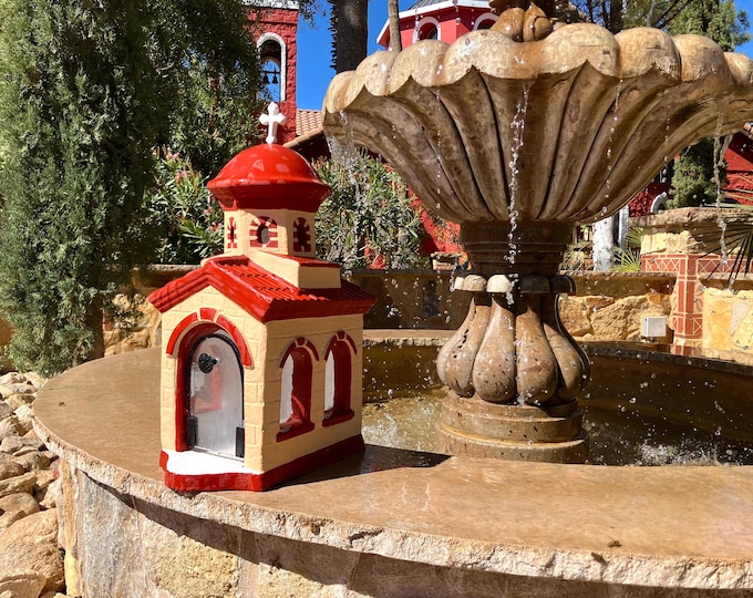 St. John The Baptist"  Garden, Patio and Home  Decorative Orthodox Chapel , Iconostasis.  MADE IN USA