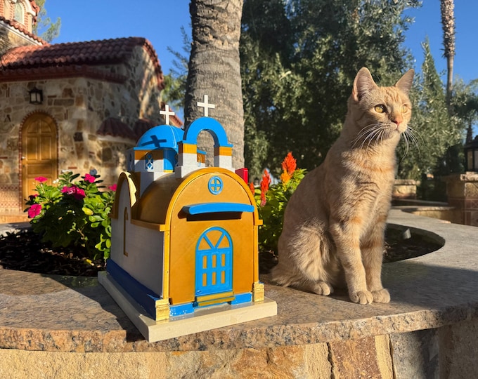 New small Chapel Mailboxes  – Handmade Symbols of Faith, Ready to Fill Your Space with the God Grace