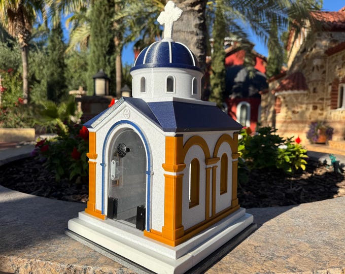 NEW- 3D Medium Resurrection Chapel – Home Blessing Décor