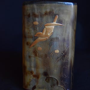 Antikes japanisches Meiji Zigarren-Etui