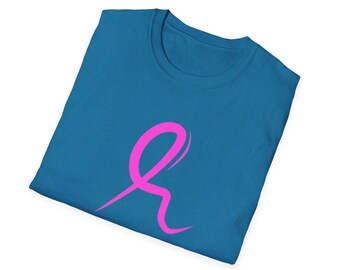 Pink Ribbon Shirt, Breast Cancer Support Shirt, Cancer Awareness Gift