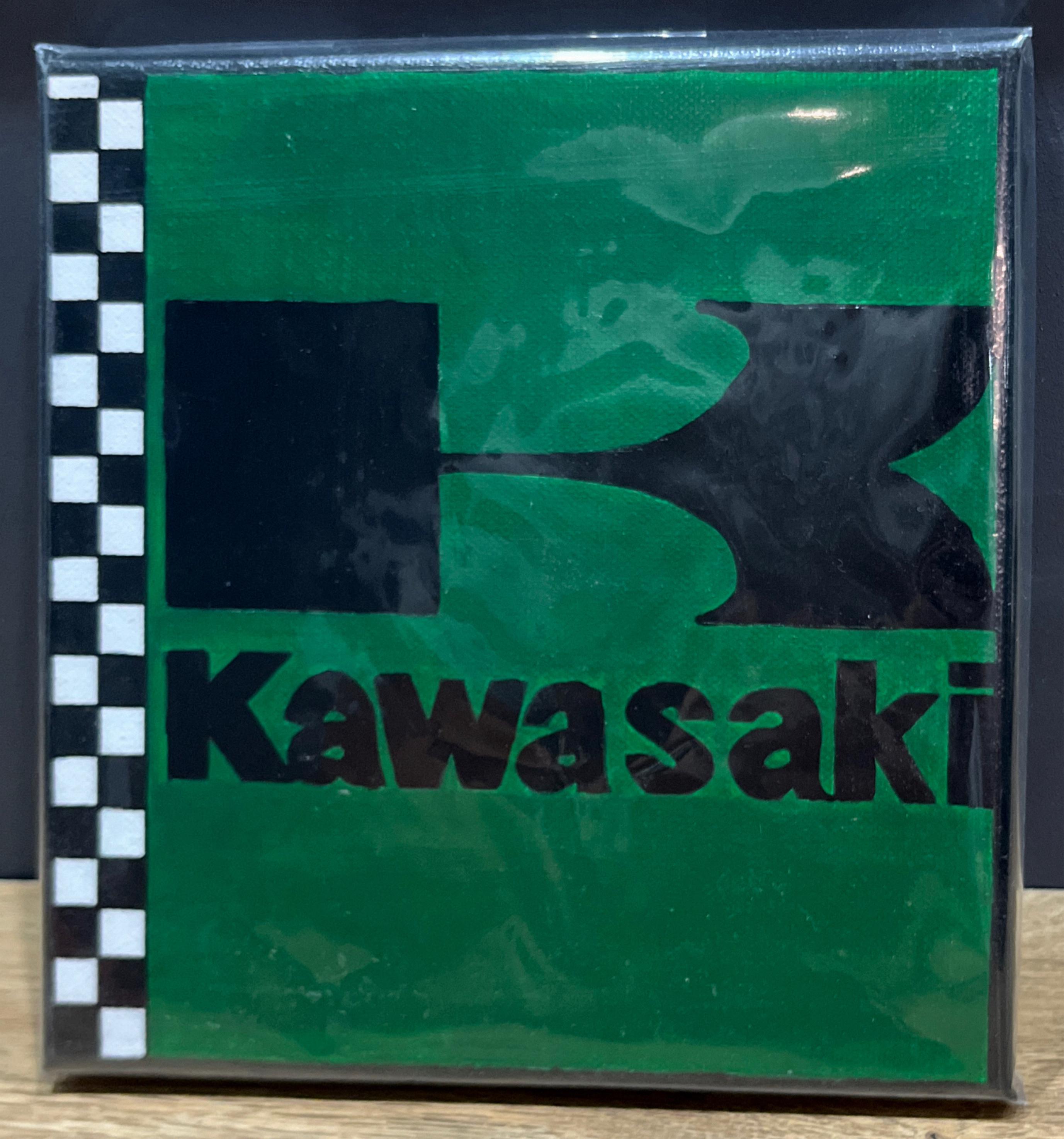 絵画 cana Kawasaki Painted Canvas - Etsy