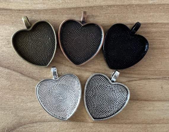 Two Section Textured Silver Heart Shaped Tray Two Section Textured Silver Heart Shaped Tray