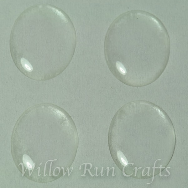 12 x 16mm Oval Epoxy Domes to use with Shoe Lace Charm -use for survival bracelets, shoelaces and much more. (01-05-193)