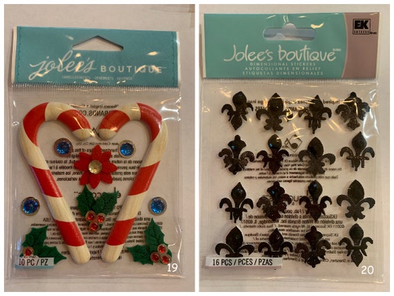 Jolees Boutique 3D Stickers for Scrapbooking, Cardmaking, Printed Paris  Icons 