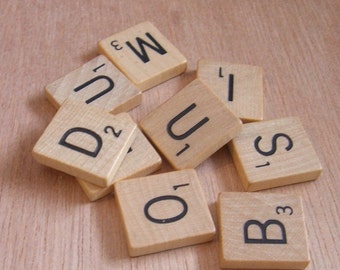 50 Pack Recycled Scrabble Tiles (23-10-120)