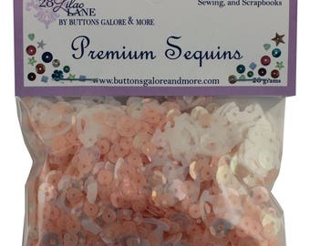 Baby Mix Sequins from Buttons Galore and More Premium Sequins, 28 Lilac Lane