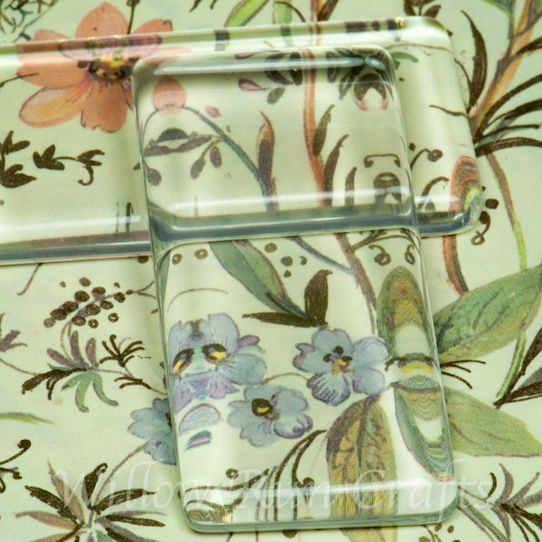 Clear Glass Tiles Etsy