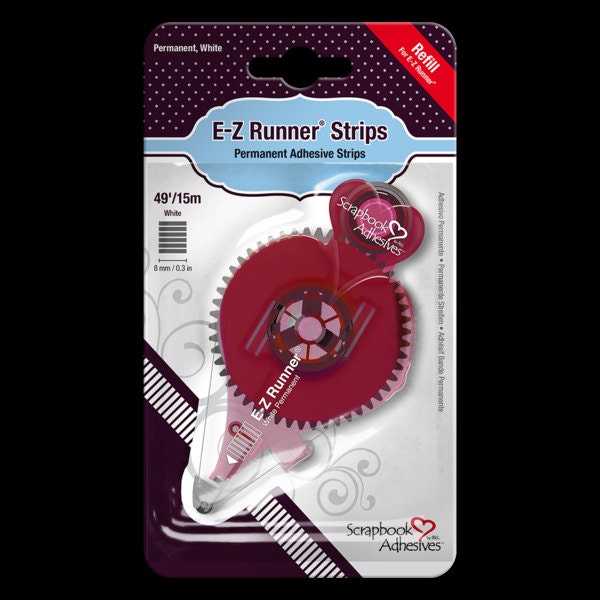 E-Z Runner Grand Permanent Strips Refill 150'/45m double-sided adhesive