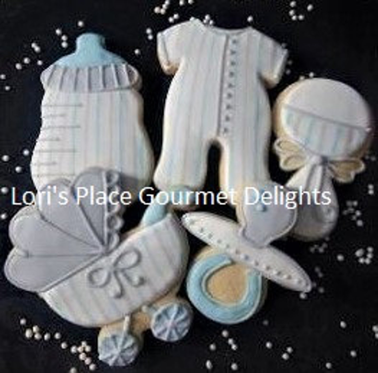 Boy Baby Shower Cookies 15 Cookies Etsy