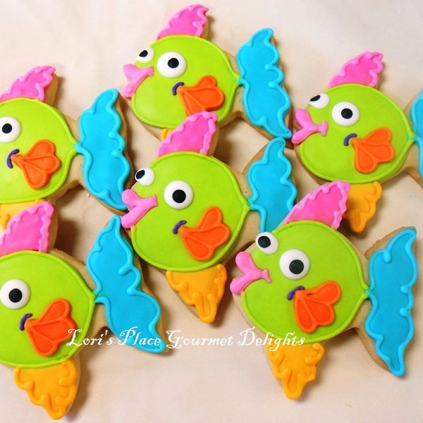 Fish Cookies - 12 Cookies