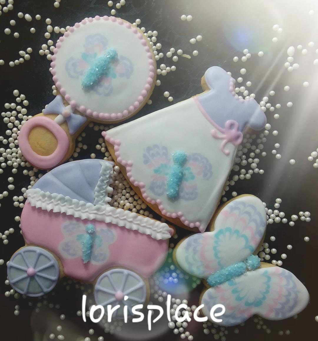 Butterfly Baby Shower Cookies 12 Cookies Etsy