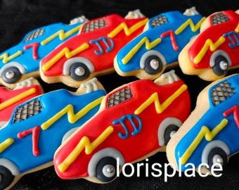 Race Car Cookies - 12 cookies