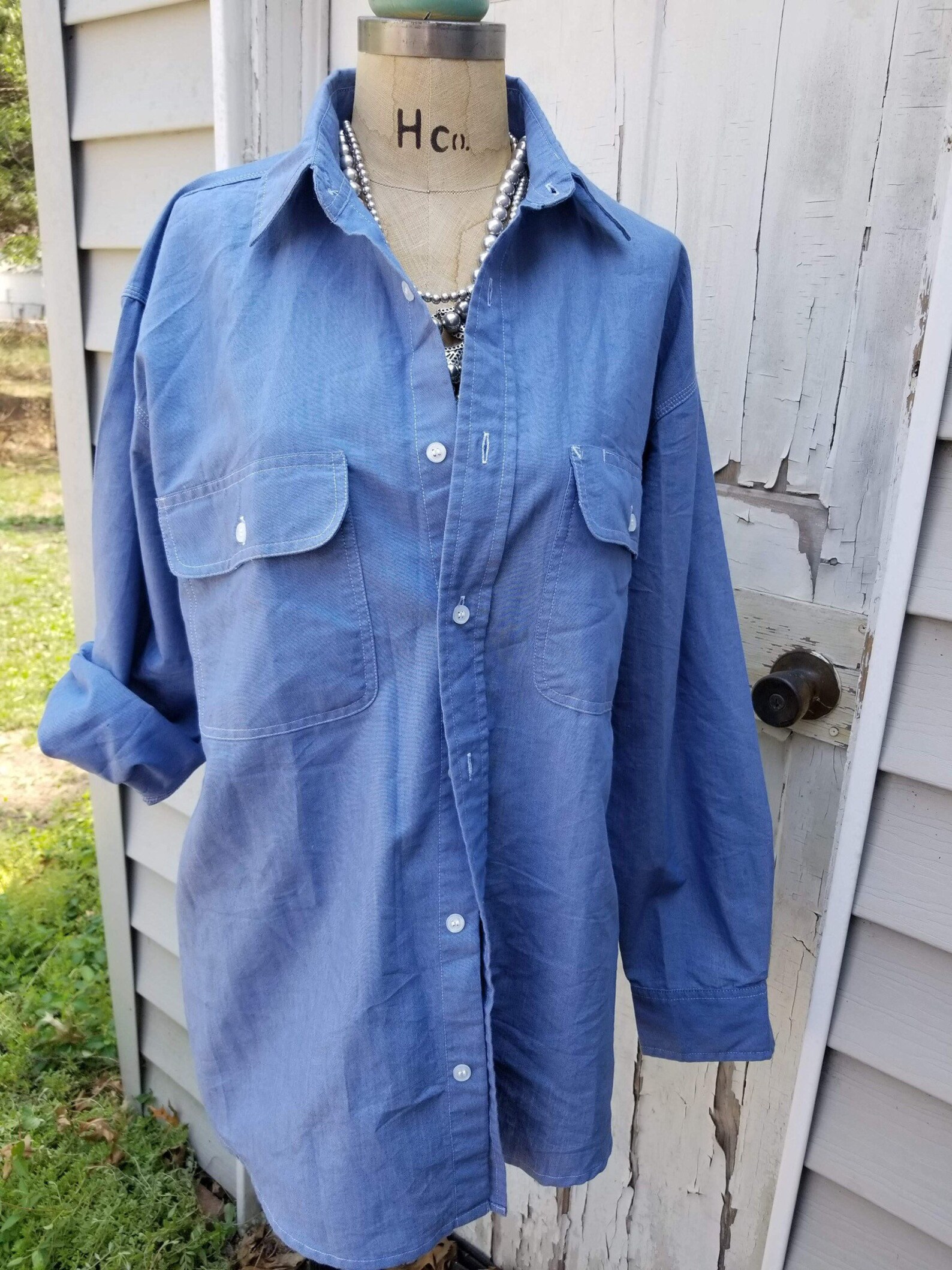 Big Smith Chambray button up | Etsy