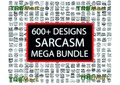 Sarcastic SVG Bundle | Funny Quotes, Commercial Use Cut Files (600+ Designs) product logo