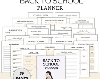 2025-26 Back to School Planner | Homeschool Calendar (Digital Download)