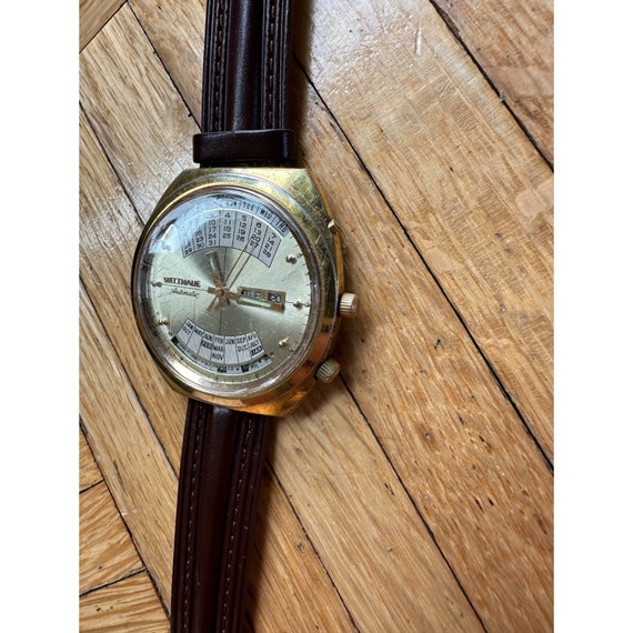 Vintage Wittnauer Perpetual Calendar Automatic Wristw… Gem