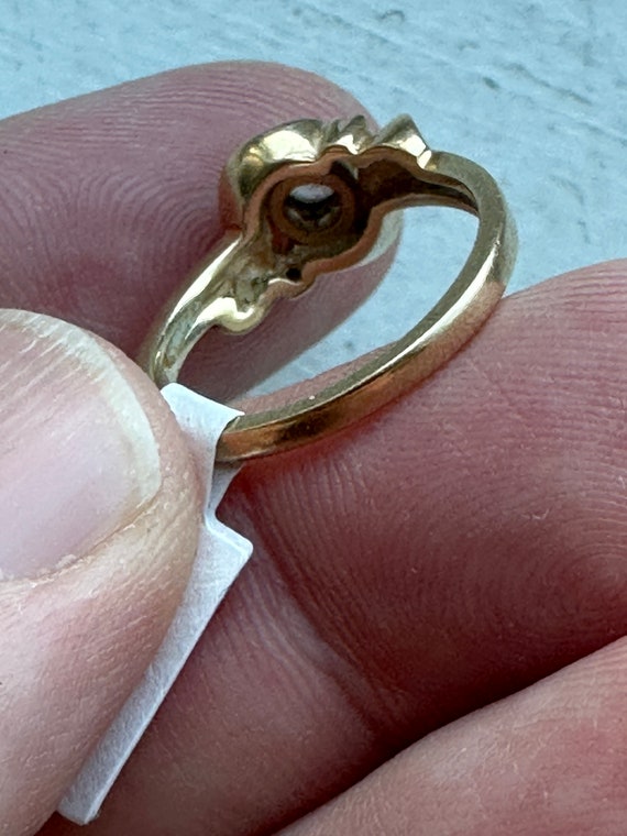 Vintage 14k solid gold ring - image 2