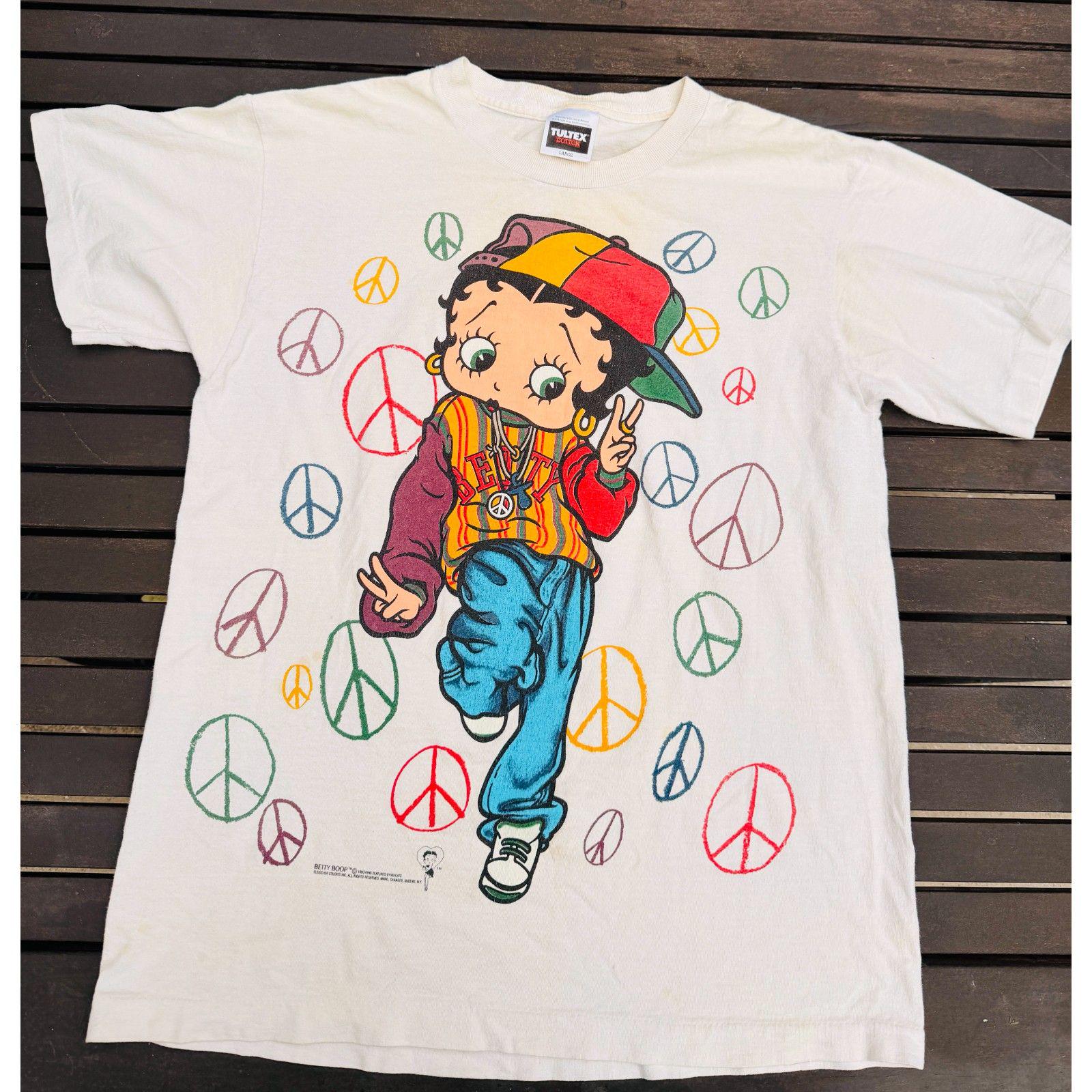 Rare Betty Boop Tees - Etsy