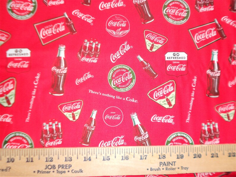 Character Fabrics #22 Toy Story, Curious George, Coke, Nintendo, Sold ...