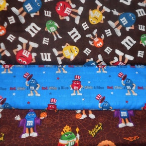 M&MS Fabrics #2  Sold INDIVIDUALLY not as a group, by the Half Yard